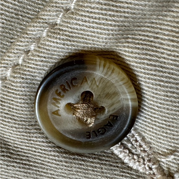 American Eagle Women's Beige Khaki Super Stretch Skinny Pants Size 16 Regular - Picture 8 of 8